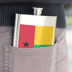 vlag van Guinee-Bissau Flacon