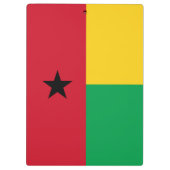 vlag van Guinee-Bissau Klembord (Achterkant)