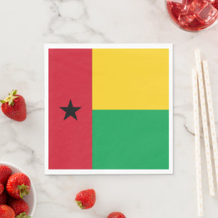 Vlag van Guinee-Bissau Servet