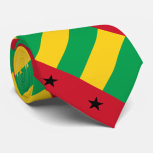 Vlag van Guinee-Bissau Stropdas