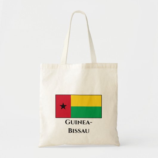 vlag van Guinee-Bissau Tote Bag (Voorkant)