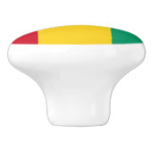 Vlag van Guinee Keramische Knop (Zijkant)