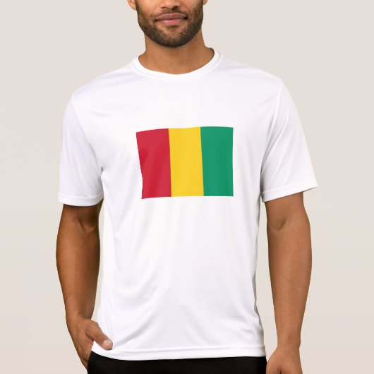 Vlag van Guinee T-shirt (Voorkant)