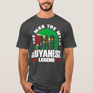 Vlag van Guyana Guyanese Guyana T-shirt