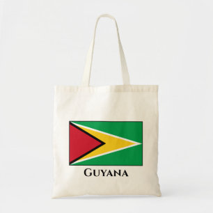 Vlag van Guyana (Guyanese) Tote Bag