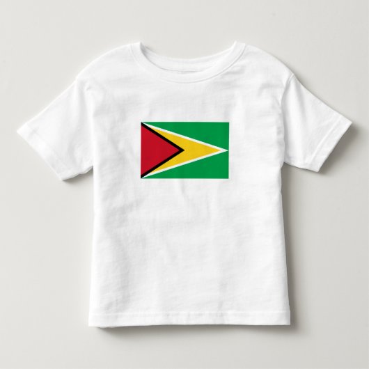 Vlag van Guyana Kinder Shirts (Voorkant)