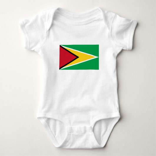 Vlag van Guyana Romper (Voorkant)