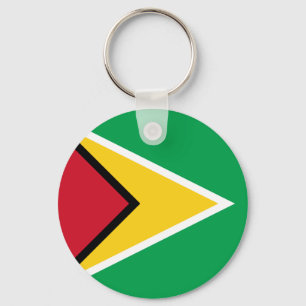 Vlag van Guyana Sleutelhanger