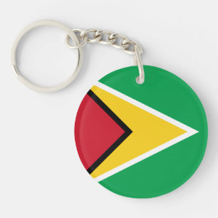 Vlag van Guyana Sleutelhanger