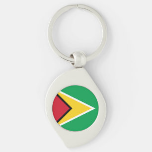 Vlag van Guyana Sleutelhanger