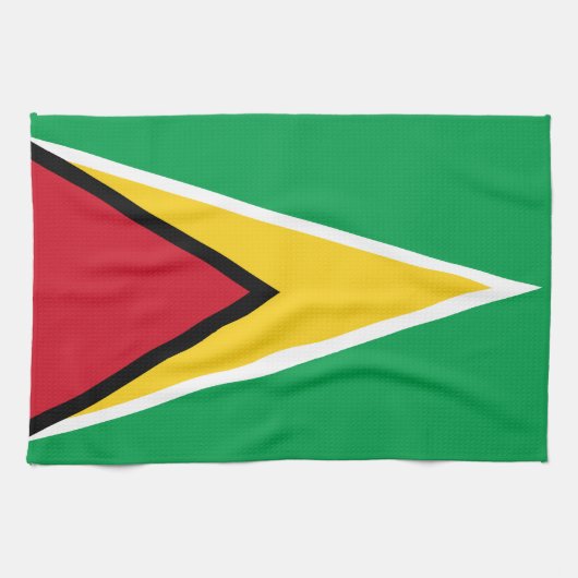 Vlag van Guyana Theedoek (Horizontaal)
