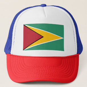 Vlag van Guyana Trucker Pet