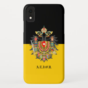 vlag van Habsburg en imperiale wapenstilstand iPhone XR Hoesje