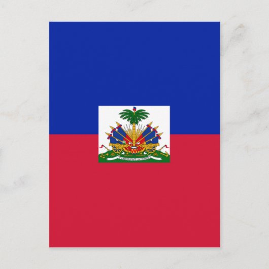 vlag van Haïti Briefkaart (Voorkant)