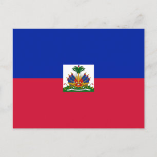 vlag van Haïti Briefkaart