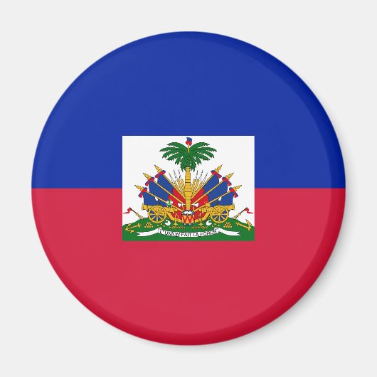 Vlag van Haïti Magneet (Voorkant)