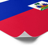 vlag van Haïti Poster (Hoek)