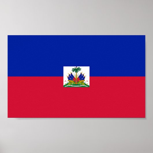 vlag van Haïti Poster (Voorkant)