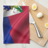 VLAG VAN HAÏTI THEEDOEK (Quarter Fold)