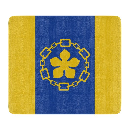 Vlag van Hamilton (Ontario, Canada) Snijplank (Voorkant)