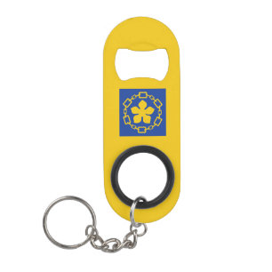 Vlag van Hamilton, Ontario Credit Card Flesopener Mini Flessenopener