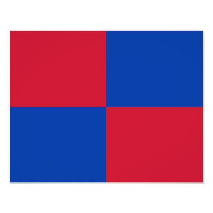 Vlag van Harenkarspel Foto Afdruk