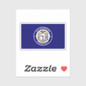 Vlag van Hartford, Connecticut Sticker (Vel)