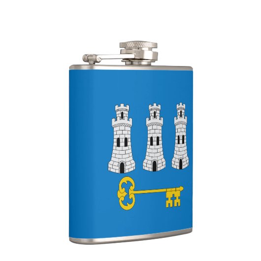 Vlag van Havana, Cuba Flask Heupfles (Rechts)