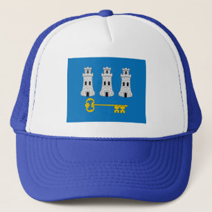 Vlag van Havana, Cuba Headsweats Hoed Trucker Pet