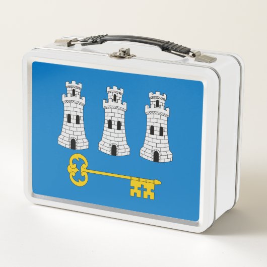 Vlag van Havana, Cuba Metal Lunch Box (Voorkant)