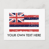 VLAG VAN HAWAII BRIEFKAART (Voorkant)