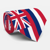 Vlag van Hawaii (VS-staat) Stropdas (Opgerold)
