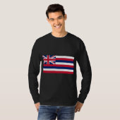 Vlag van Hawaii (VS-staat) T-shirt (Voorkant volledig)