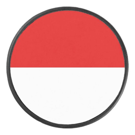 Vlag van Hesse Hockey Puck (Voorkant)