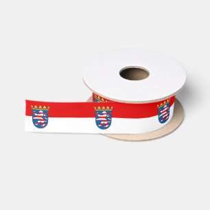 Vlag van hesse-satijn-lint lint