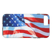Vlag van het Amerikaanse Abstracte impressionisme Case-Mate iPhone Case (Achterkant (Horizontaal))