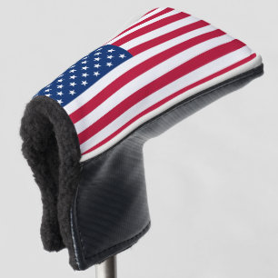 Vlag van het Amerikaanse Amerikaanse Leger Verenig Golfheadcover