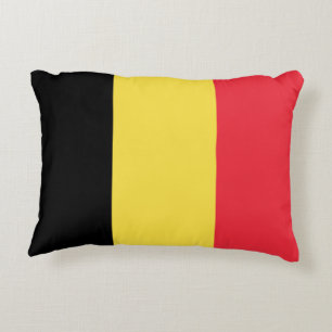 Vlag van het Belgische douaneontwerp Accent Kussen