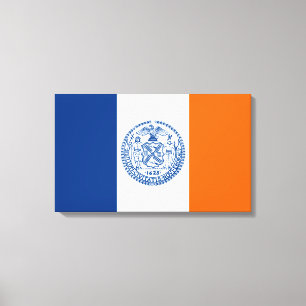 Vlag van het Canvas van New York City Afdruk
