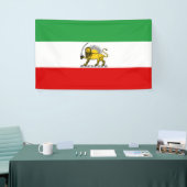 vlag van het Constitutioneel Monarchie van Iran (1 Spandoek (Beurs)