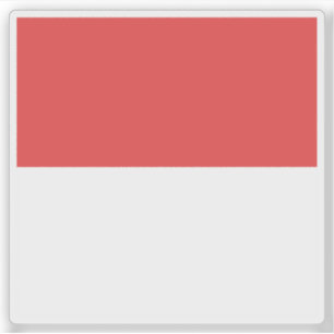 Vlag van het district Solothurn, Zwitserland Sticker
