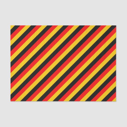 Vlag van het Duitse geïnspireerde patroon van gekl Tissuepapier (Voorkant)