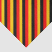 Vlag van het Duitse geïnspireerde patroon van gekl Tissuepapier (Detail)