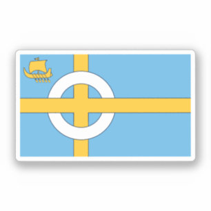Vlag van het eiland Skye, SCHOTLAND Sticker