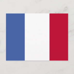 Vlag van het Franse Briefkaart