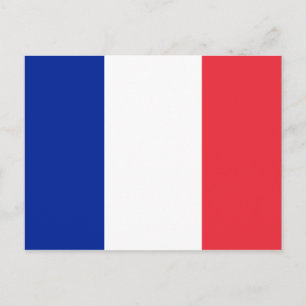 Vlag van het Franse Briefkaart