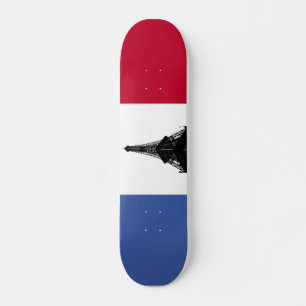 Vlag van het Franse Skateboard