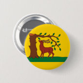 Vlag van het historische graafschap Berkshire Ronde Button 5,7 Cm (Voorkant /achterkant)