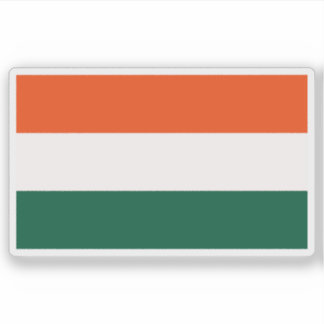 Vlag van het kanton Guatuso, Costa Rica Sticker