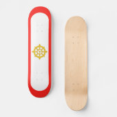 Vlag van het Koninkrijk Sikkim Skateboard (Voorkant)